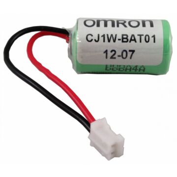 Batteri til Omron Sysmac CJ1M, CJ2M PLC/PLS 3V 850 mAh CR14250SE, CJ1W-BAT01, CR1/2AAWC 