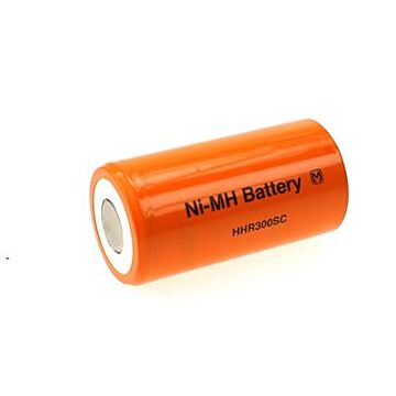 Batteri NIMH 1,2V 4000mAh Sub-C 