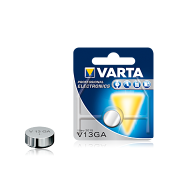 Varta V13GA Alkalisk 1,5V batteri 125 mAh LR44
