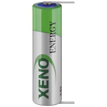 Xeno XL-060 Li-SOCl2 3,6V AA 2400mAh ER 14505 med Loddeører