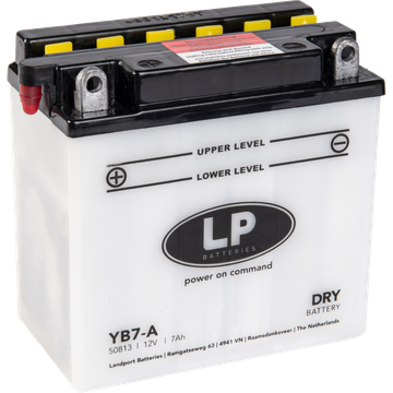 YB7-A batteri til MC og ATV 12V 8Ah (137x76x135mm)