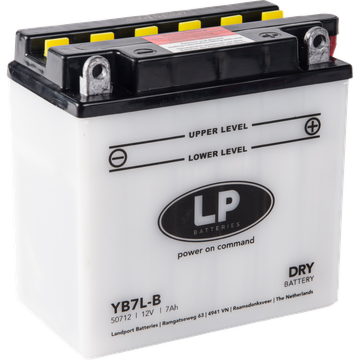 12V Standard 8 Ah YB7L-B Syrefylt Blybatteri