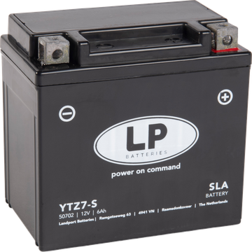 YTZ7-S batteri till MC och ATV 12V 6Ah (113x70x105mm)