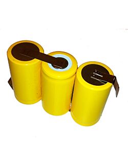 3,6v 1,6Ah nødlysbatteripakke m/ Faston