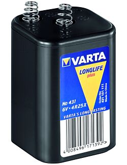 Varta 431 Longlife Plus 6V 8,5Ah 4R25X