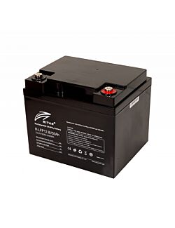 12V 40Ah LiFePo4 batteri 197x165x170mm