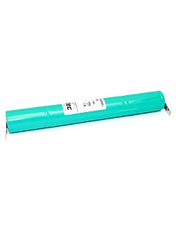 7,2v 1,6Ah nødlysbatteripakke m/ Faston