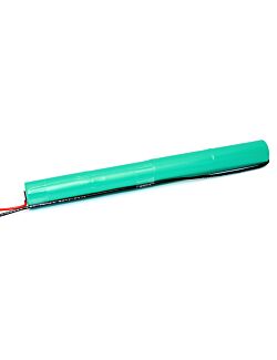 4,8v 1,6Ah nødlysbatteripakke m/ Ledning u/kontakt
