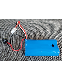 7,4V 2500mAh Li-ion Batteri 30A 2S med balanseplugg