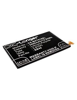 Batteri til Motorola Droid RazR Maxx EB40, SNN5910, SNN5910A, SNN5910B 3400 mAh kompatibelt