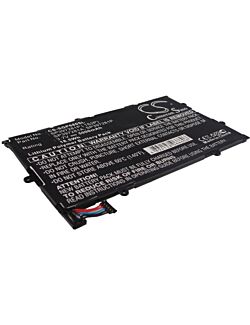Batteri til Samsung Galaxy Tab 7.7 3.7V 5000mAh SP397281A, SP397281P, SP397281P ( 1S2P)