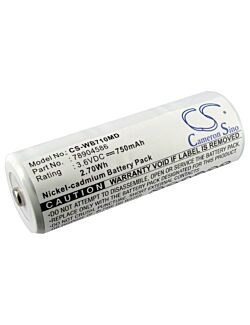 Batteri til Welch-Allyn 11720, Welch-Allyn 11730 3.6V 750mAh 78904586