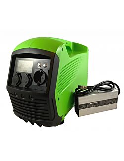 Bærbar energi  belast 1000W 230VAC med også 5V 12V 24VDC utganger 1Kwh lagring
