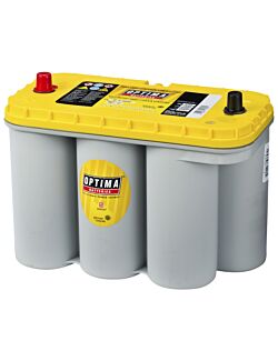 Optima Rød Startbatteri 55Ah 12V med GM tilkoblinger