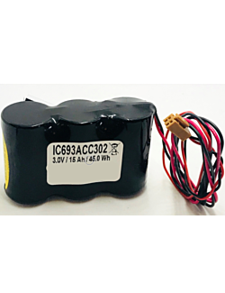 Batteri for GE Fanuc IC693ACC302B 3.0V 15Ah Lithium PLS PLC