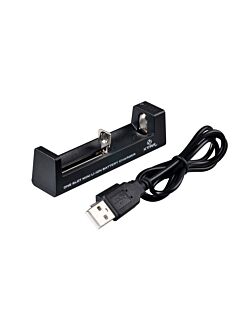 Lader for 1 stk 18650, 21700 batterier Li-ion 18650 Xtar MC1