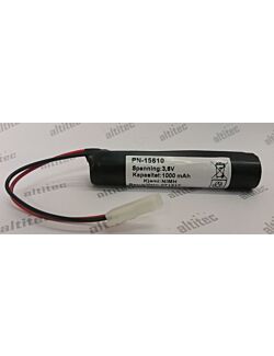 Nødlysbatteri 3,6V 650 mAh NiMH