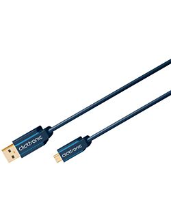 Clicktronic Micro USB 2.0 kabel 1,8 meter