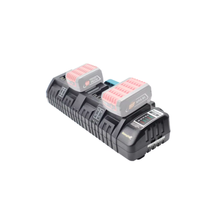 4 Port lader for 14,4-18V Bosch 3A 