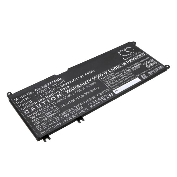 Batteri till Dell Latitude E6400, E6410, E6500, E6510, Precision M2400, M4400, M4500 11,1v 4,6Ah 50Wh 6 celler KY477