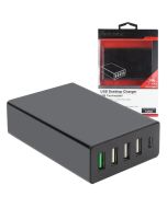 Köp USB Lader 4x USB + 1x Type-C 45W integrated Smart IC + Fast Charge 3 av batterigiganten.se för 349,00 kr