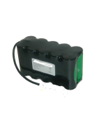 12V 13Ah NIMH Batteripakke med 25cm 2,5mm2 ledning