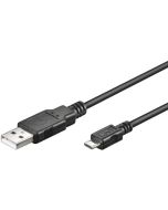 Köp Micro USB kabel, 1,8 meter USB 2.0 kompatibel 5-stifts av batterigiganten.se för 112,00 kr