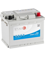 Köp Dynac AGM 60Ah Startbatteri til biler med start/stopp 242x175x190mm av batterigiganten.se för 1 625,00 kr