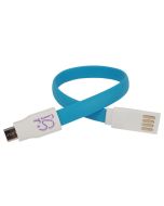 Köp Praktisk og kort magnetisk USB til MicroUSB Ladekabel av batterigiganten.se för 53,00 kr