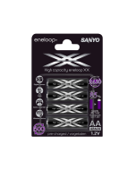 Köp Sanyo Eneloop XX AA 1,2V (1,5V) 2500mAh. laddbart - Klar för användning av batterigiganten.se för 249,00 kr