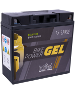 Köp 12V 21Ah GEL batteri for MC IG 51913 181x76x173mm 519901 Gel G19 av batterigiganten.se för 1 120,00 kr