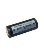 Köp 26650 Li-ion batteri 5200mAh 3,7V inkl sikkerhetskrets av batterigiganten.se för 288,00 kr