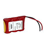 Köp 3,6v 4,0Ah nödbelysningsbatteripaket m/ kabel u/kontakt SBS av batterigiganten.se för 474,00 kr