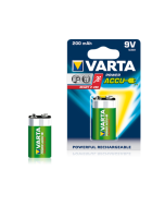 Köp Varta Power Accu 8.4V 200mAh Ready-till-use 9V HR6F22 av batterigiganten.se för 156,00 kr