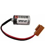 Batteri til Fuji Electric Micrex, Mitsubishi C52005 PLC/PLS 3,6V 1200 mAh FBT020A, NP8P-BT