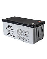 12V 200Ah  AGM Batteri for Backup, Start, Forbruk, Solcelle 522x240x219/224mm