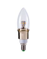 Köp E14 4W Dimbar LED lampa, 2700K, 350lm, Sharp chip av batterigiganten.se för 239,00 kr
