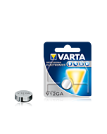 Köp Varta V12GA Alkaliskt 1,5V batteri 80 mAh LR43 av batterigiganten.se för 31,00 kr