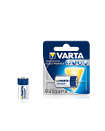 Köp Varta V4034 Alkaliskt 6V batteri 100 mAh 4LR44 av batterigiganten.se för 53,00 kr