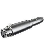 Köp XLR ljud adapter 3-stifts XLR jack - 6,35mm mono jack av batterigiganten.se för 53,00 kr